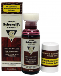 Scherell's SCHAFTOL rotbraun, 50 ml 