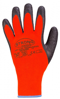 Rasmussen Stronghand Handschuh 9 | orange/schwarz