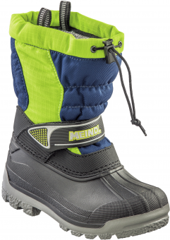 Meindl® "Snowy 3000 Boots", Kinder 32 | grün/blau