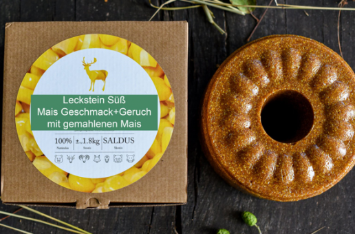 Wildlutscher® Leckstein süßer Mais mit gem. Mais (1,8kg) 