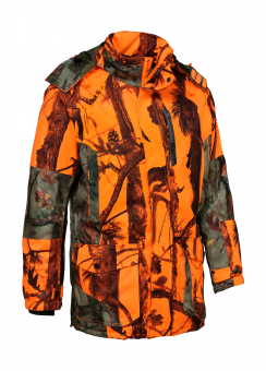Percussion Jacke "Grand Nord" ghostcamo rot/schwarz