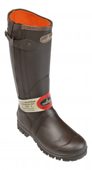 Percussion® Stiefel Full Zip mit Neopren "Rambouillet" 46 | Khaki