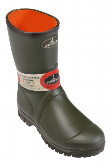 Percussion Kurz-Stiefel mit Neopren Khaki