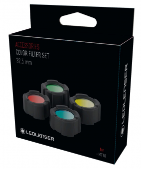 LedLenser Color Filter Set 32,5 mm für MT 10 