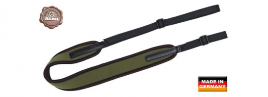 AKAH Gewehrriemen Universal NEOPREN mit Gurtband, 