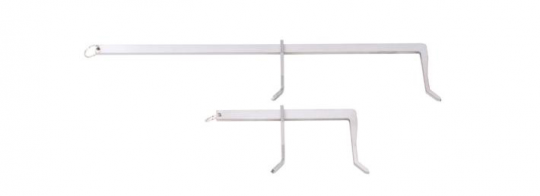 LANDIG Wildspreizkralle, 50cm silver