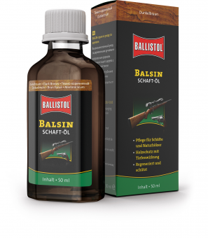BALSIN Schaftöl dunkelbraun, 50 ml 